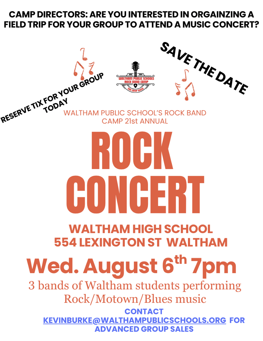 rock band flyer