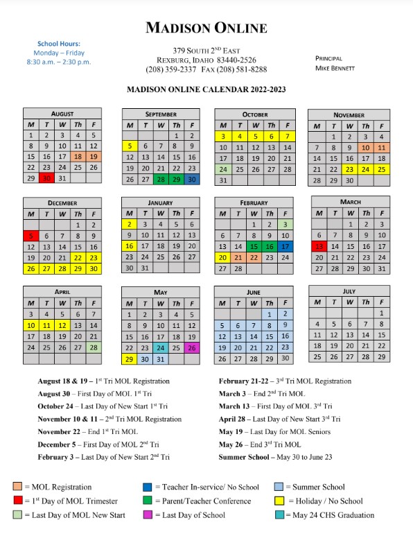 2022-23 MOL Calendar