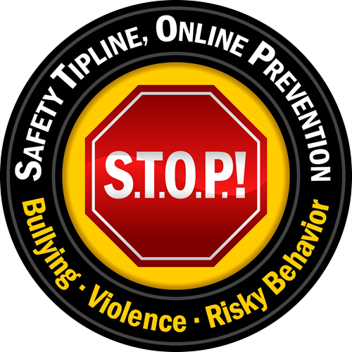 graphic of safety tipline info