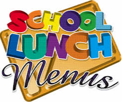 School lunch menu