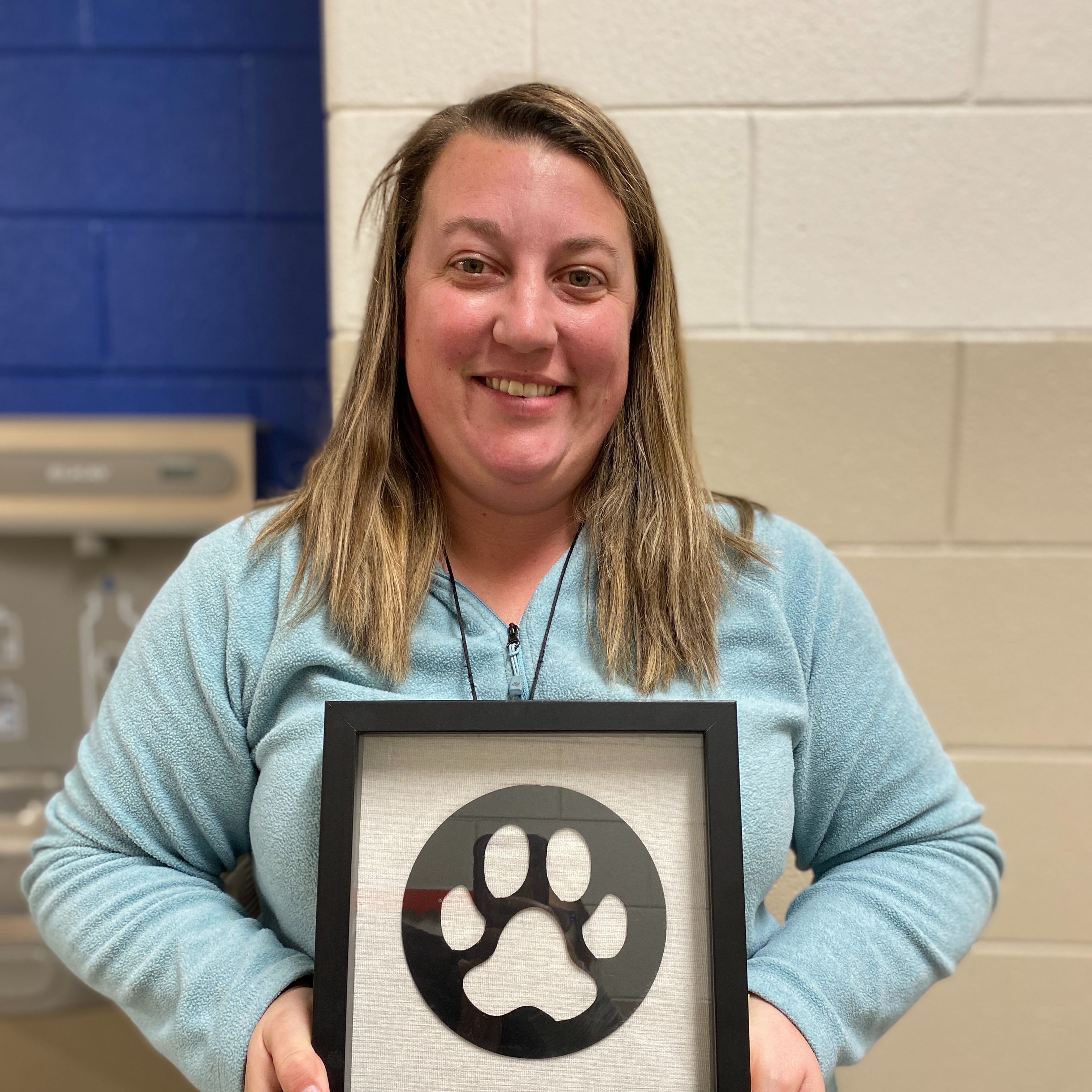 Image of  the Cougar Care Award winner