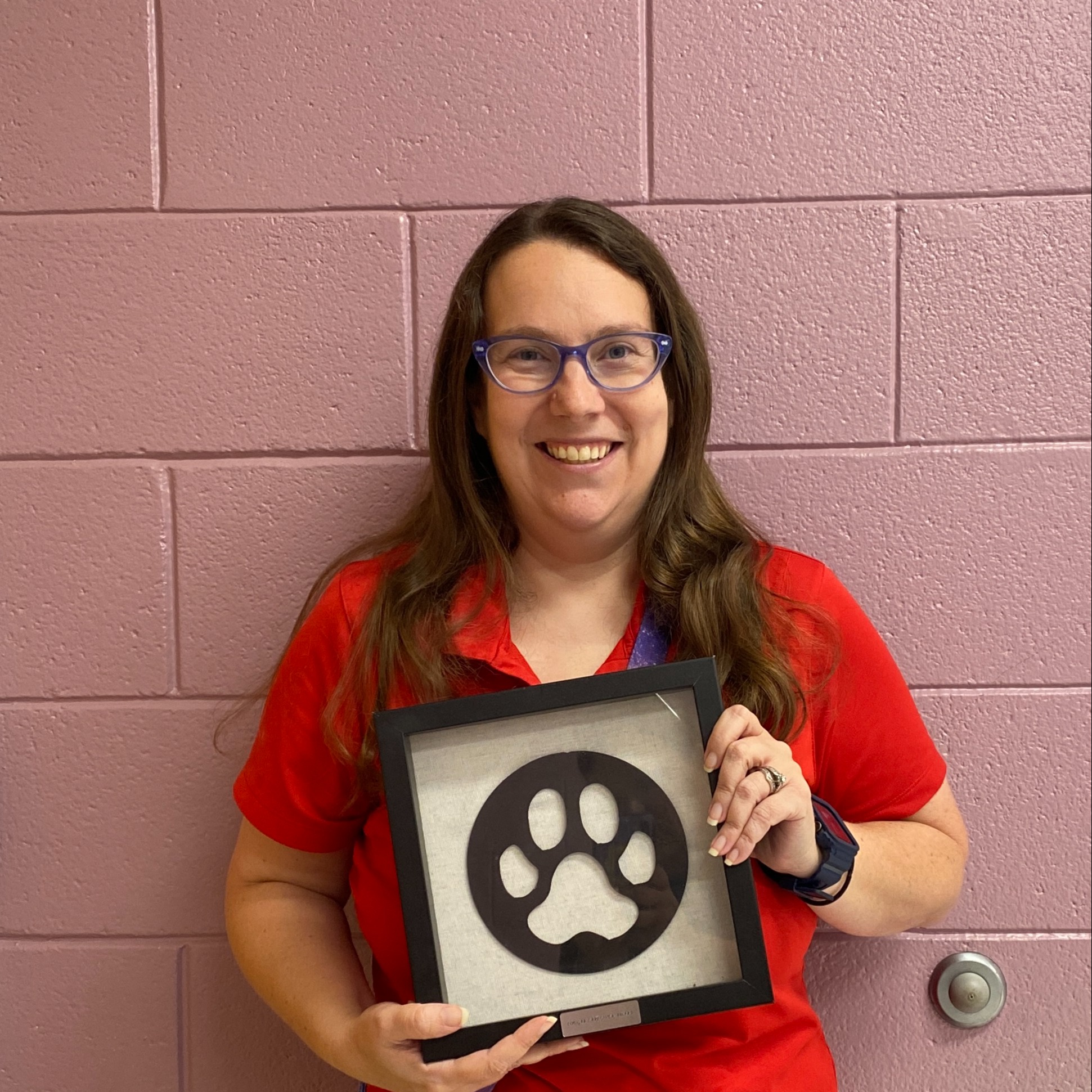 Image of  the Cougar Care Award winner