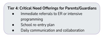 MTSS Tier 4 Offerings