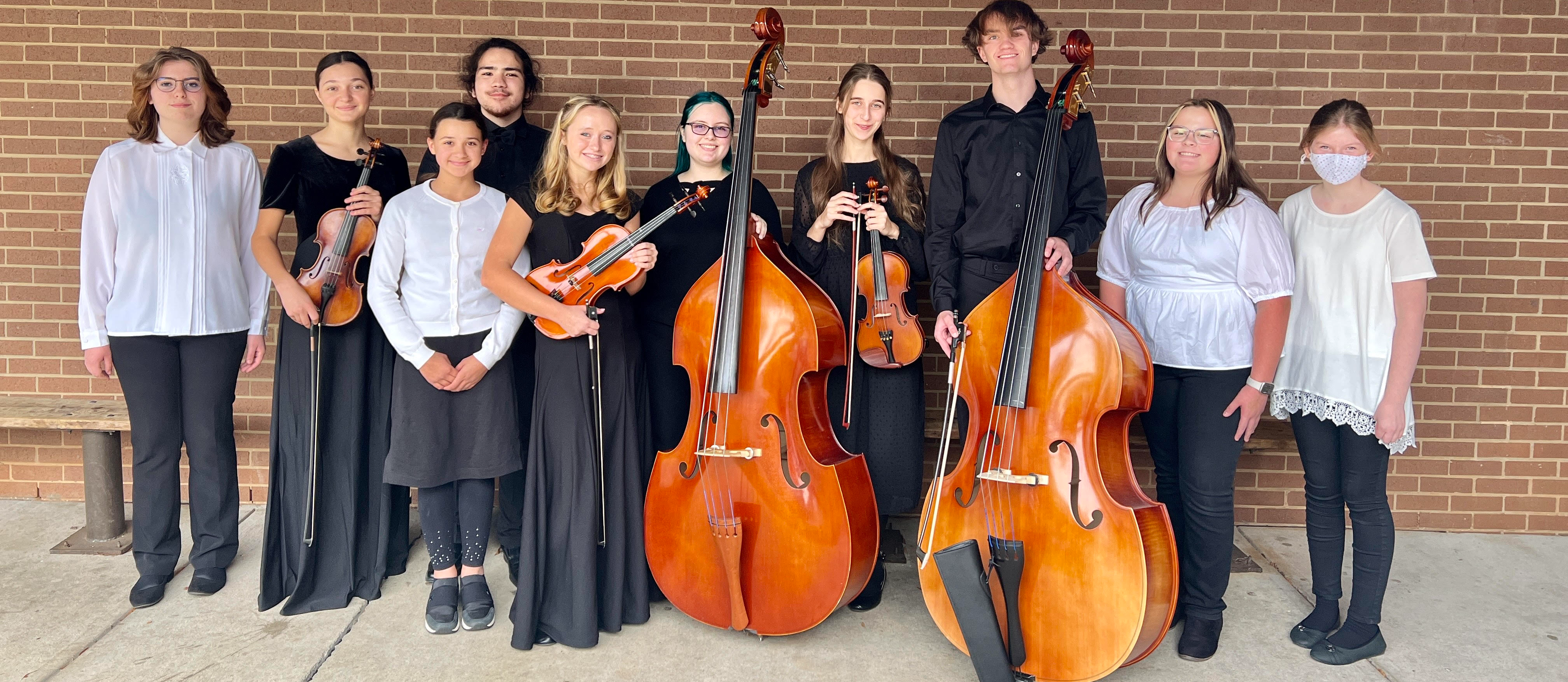 Orchestra students