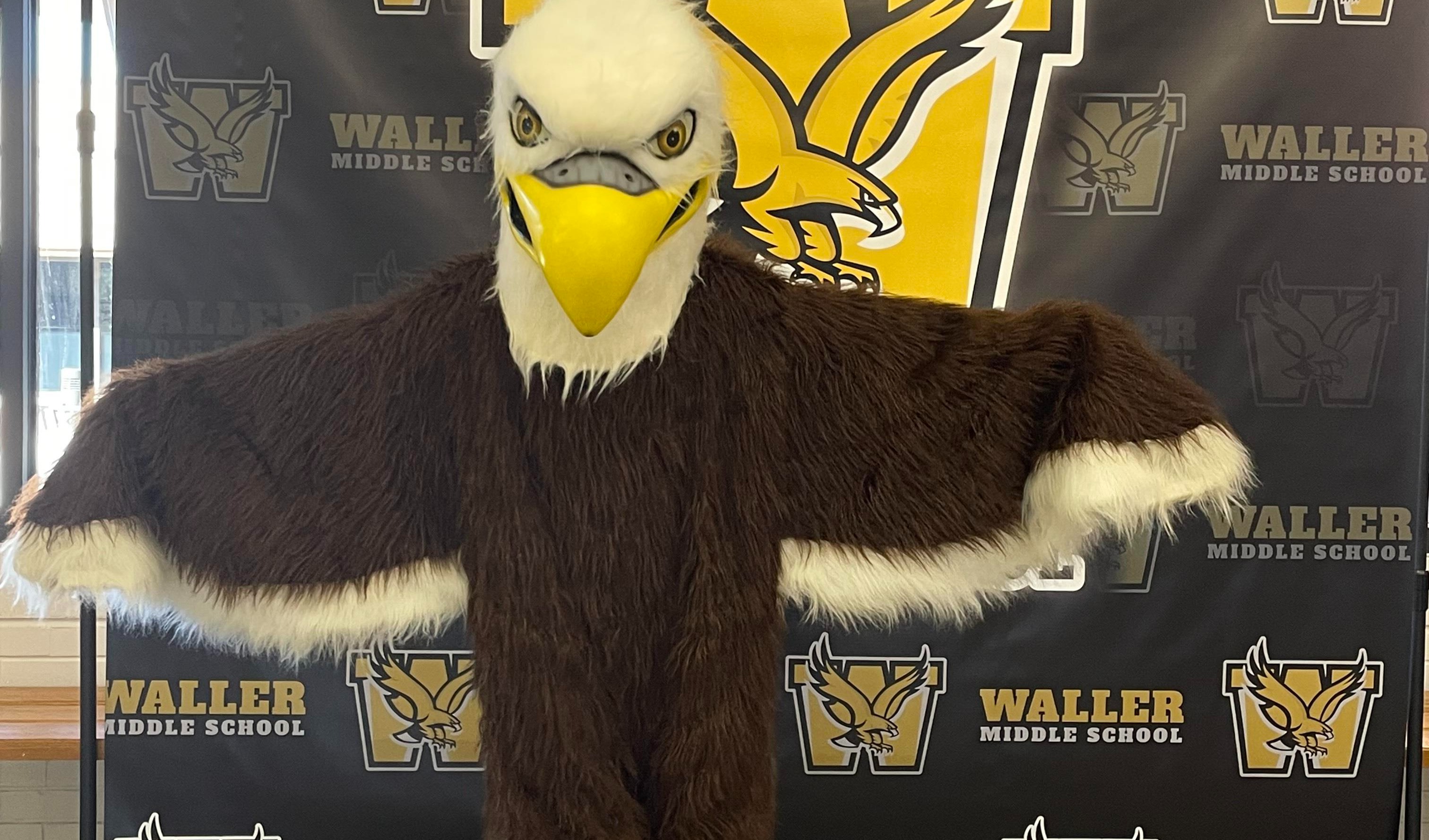 Waller eagle mascot