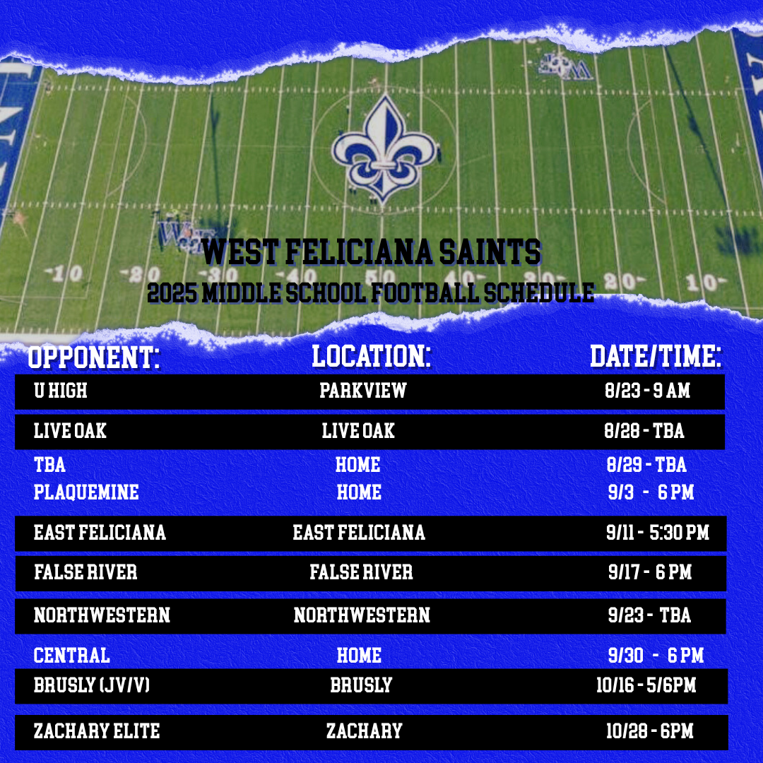 2024 Football Season Schedule