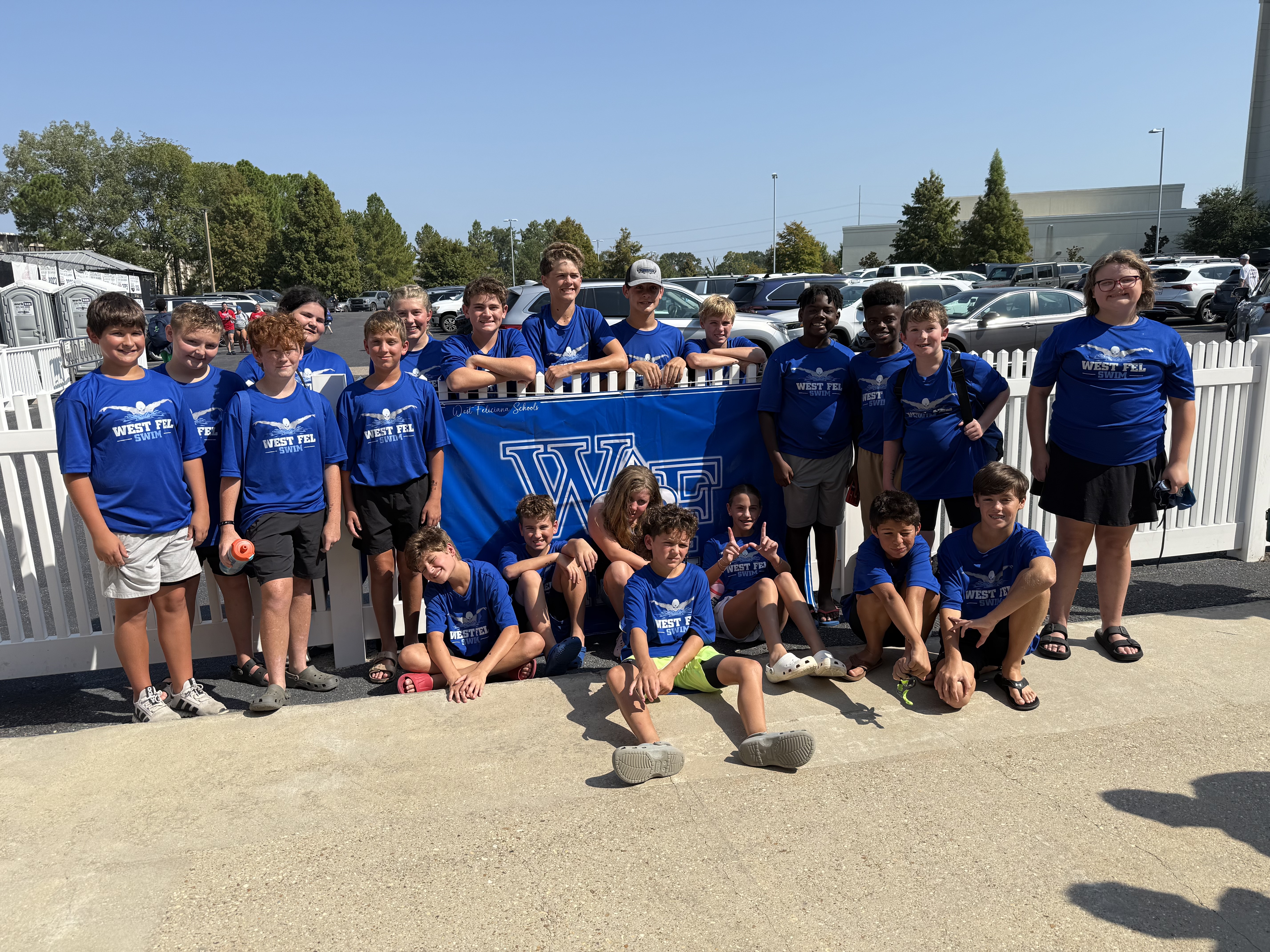 Swim Team Photo 2025