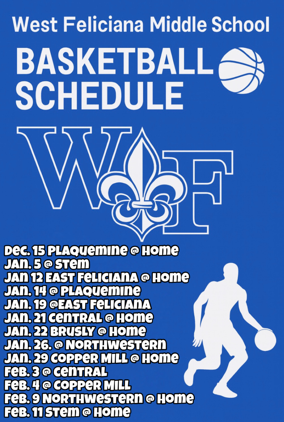 Basketball Schedule
