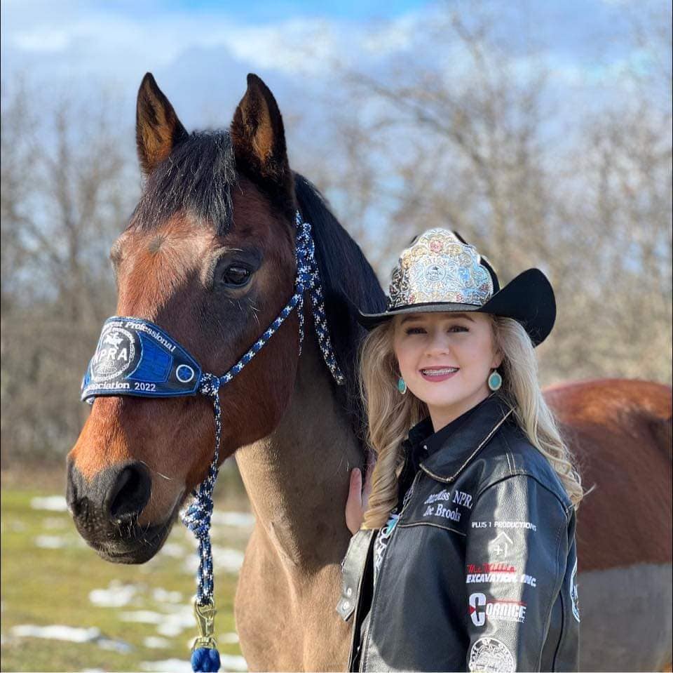 Miss NPRA with her horse
