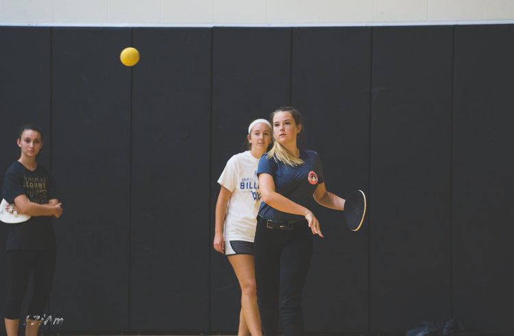 student athletes playing sports