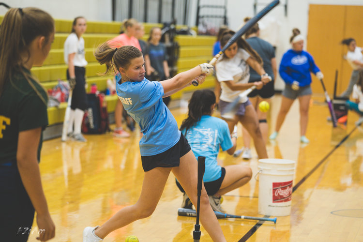 student athletes playing sports