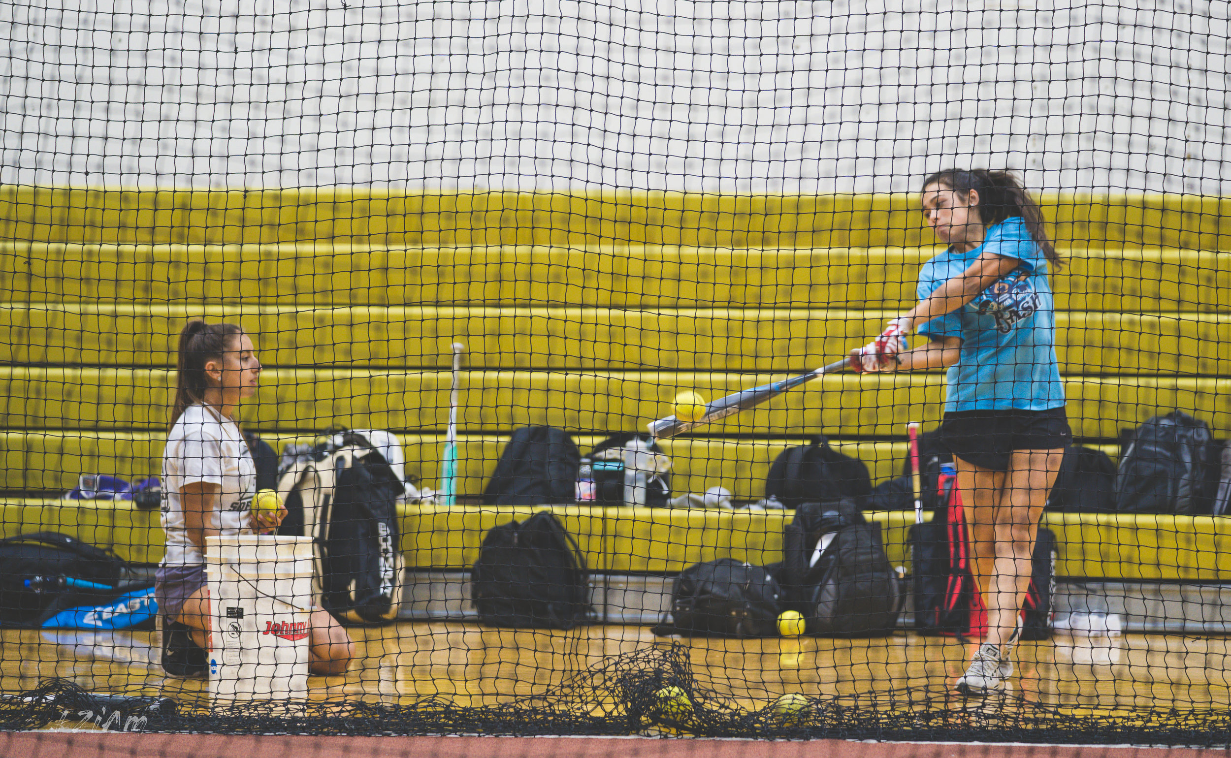 student athletes playing sports