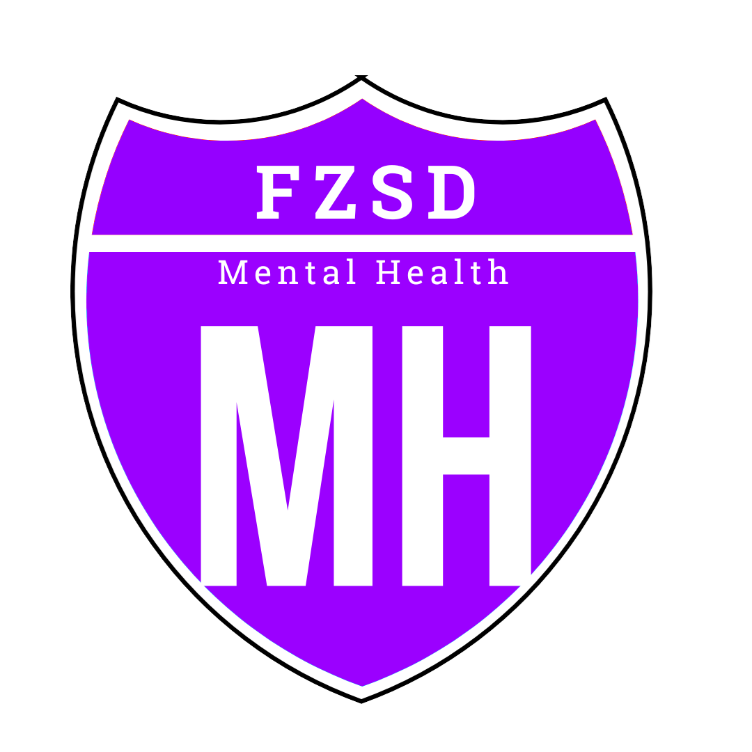 Road sign Focus Area MH - Mental Health