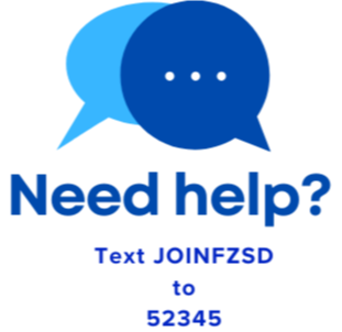 Need help with your application or have questions about joining FZSD?  Text JOINFZSD to 52345 and a member of our HR team can assist. 