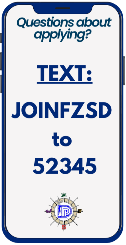 Questions about applying to Fort Zumwalt? Just text, JOINFZSD to 52345