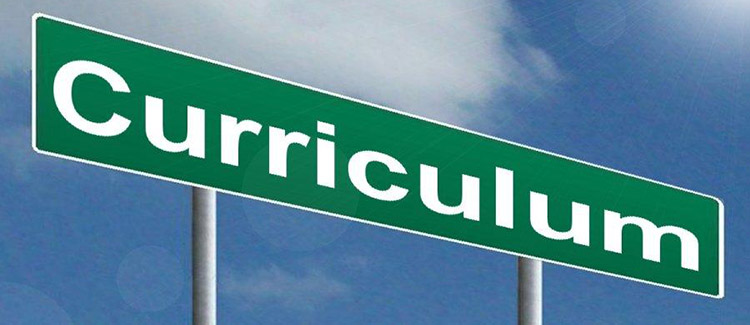 Curriculum road sign