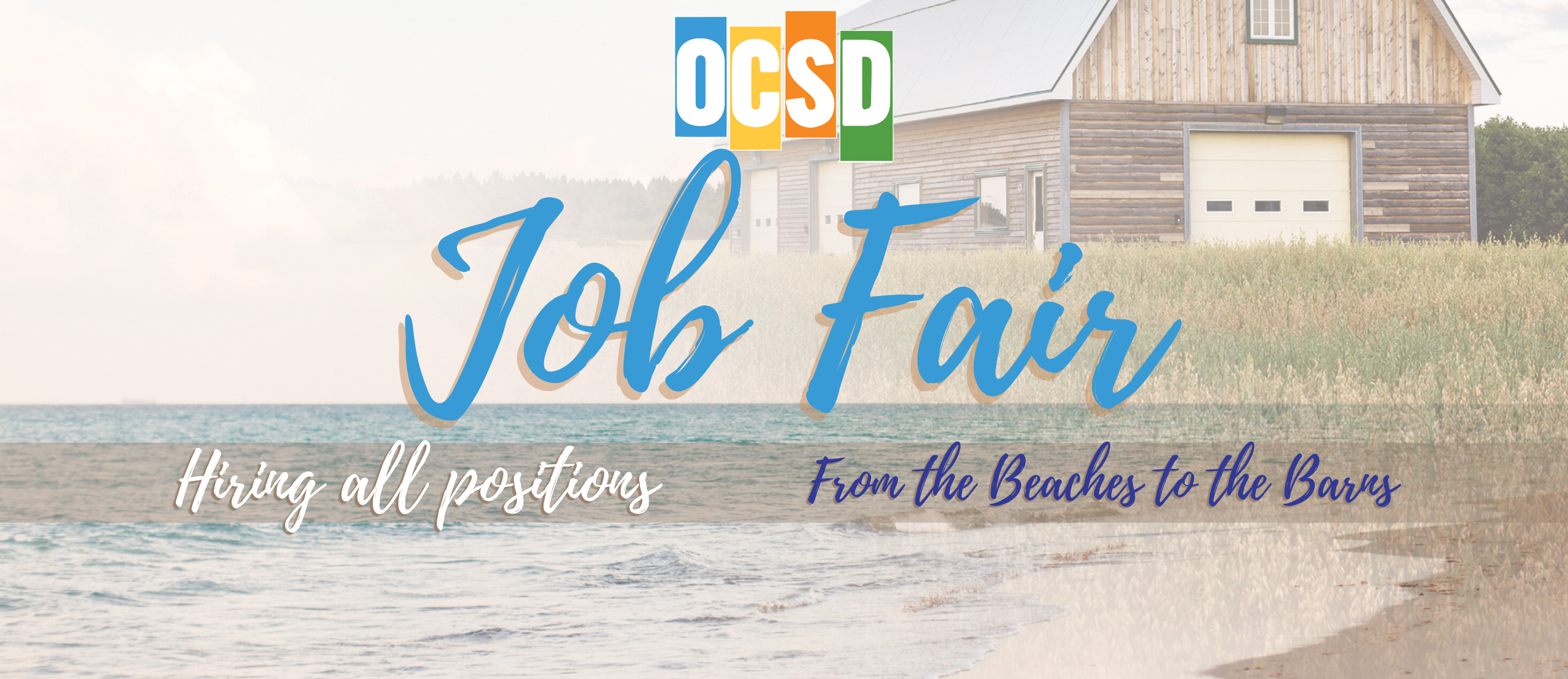 Job Fair Hiring all positions From the Beaches to the Barns