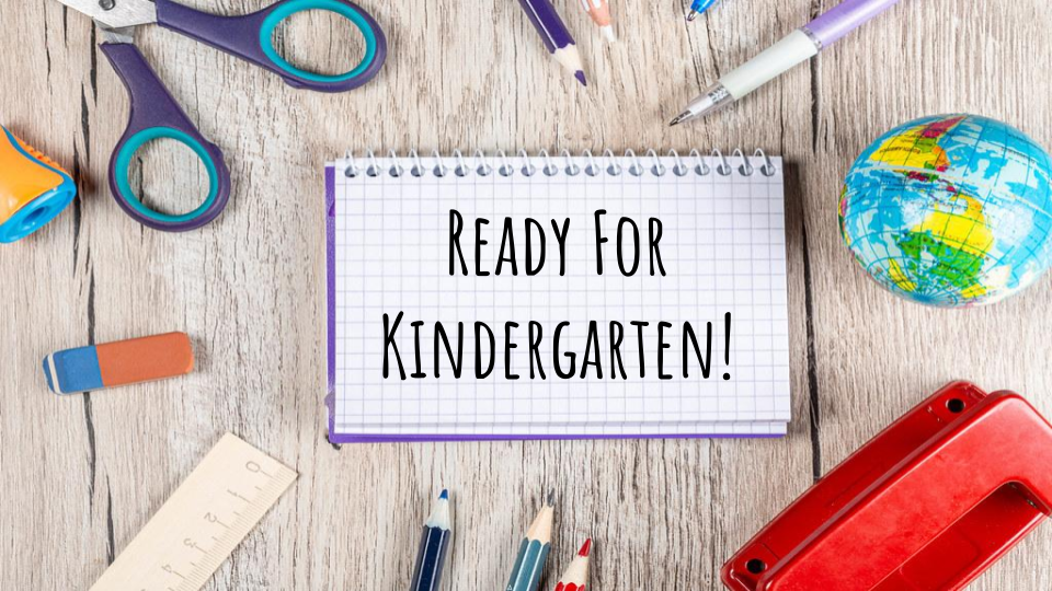Ready for kindergarten 