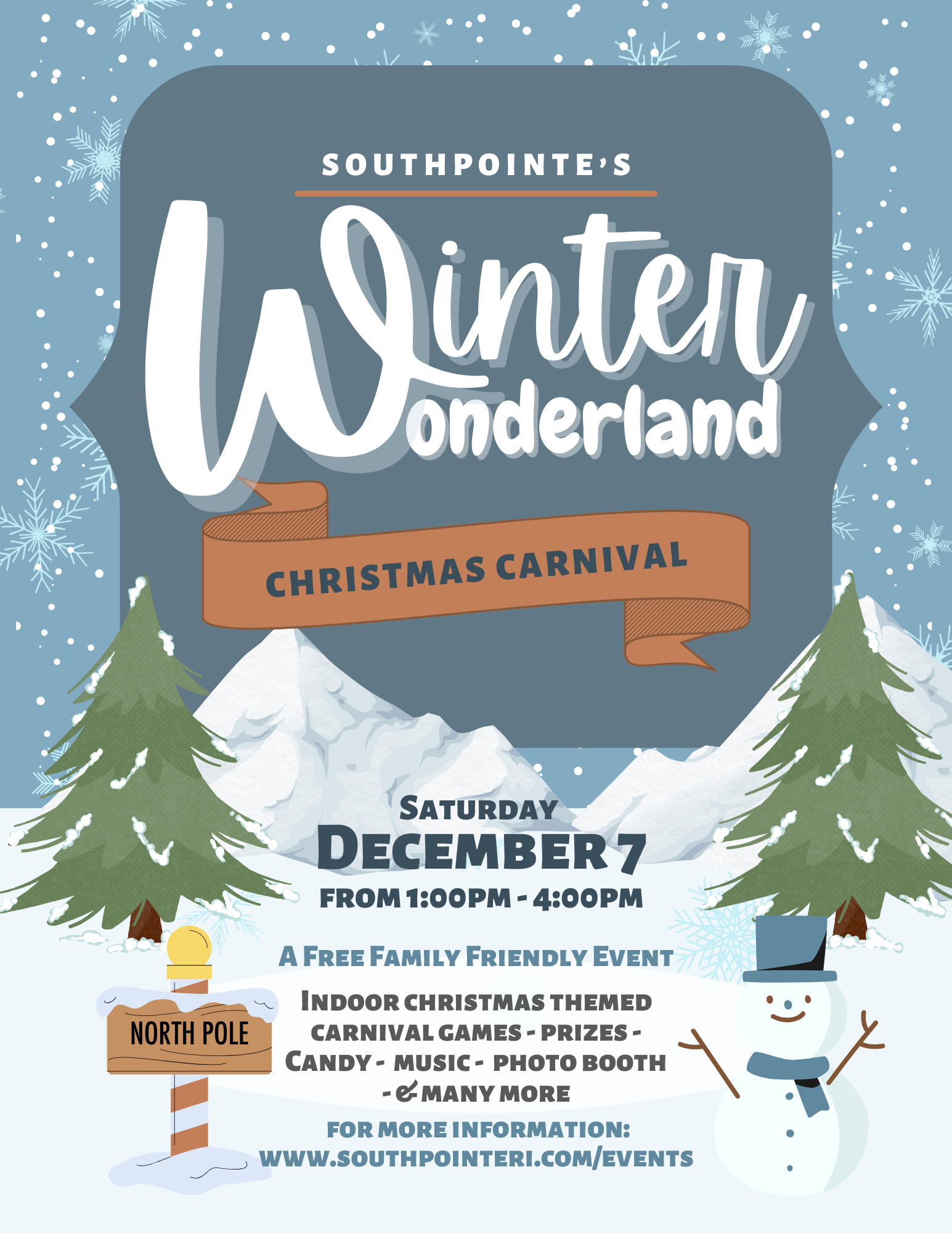 Southpointe's Winter Wonderland Flyer