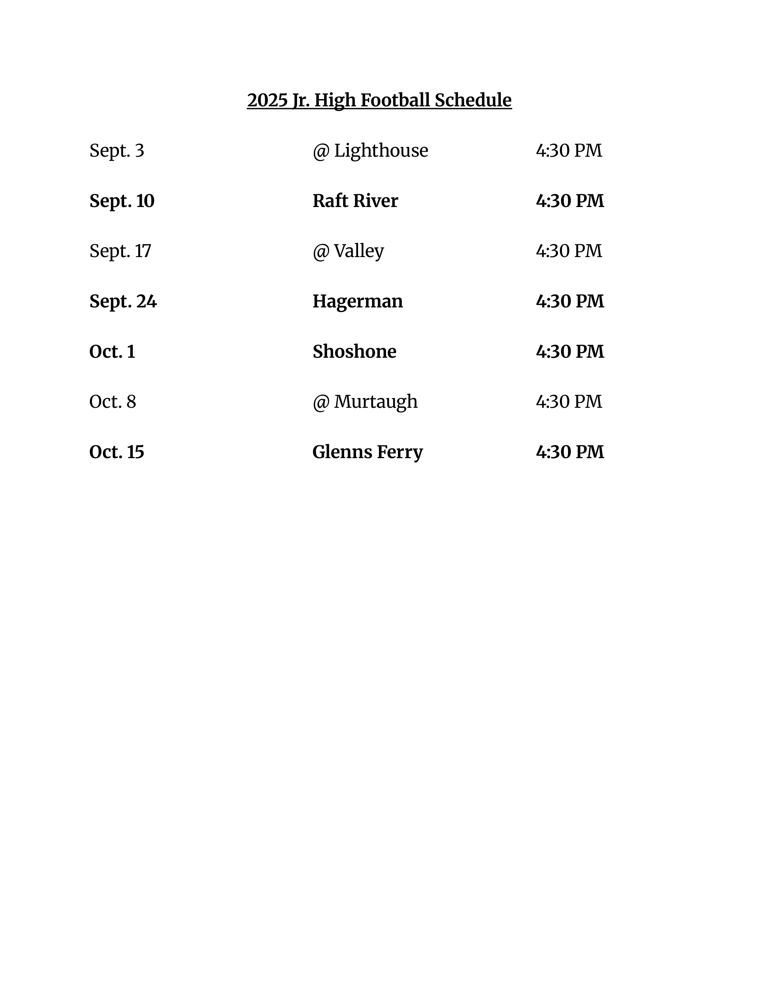 jh fball
