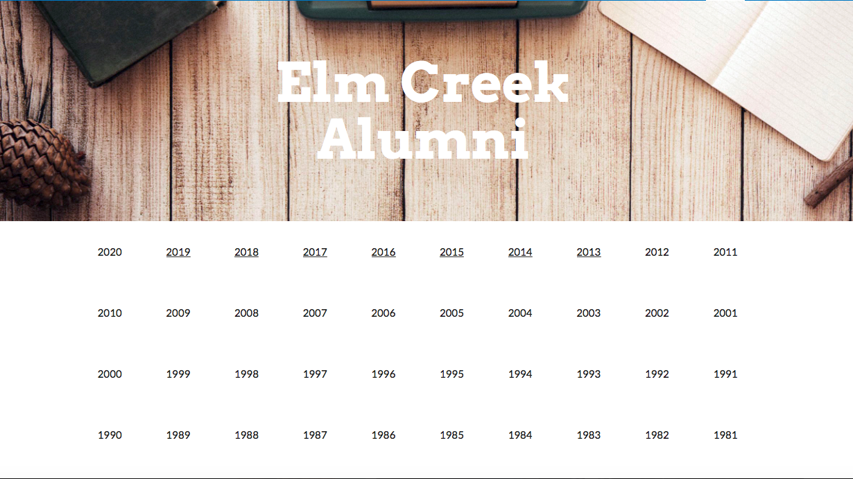 Alumni Elm Creek Public School District