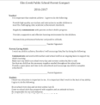 Parent/School Compact