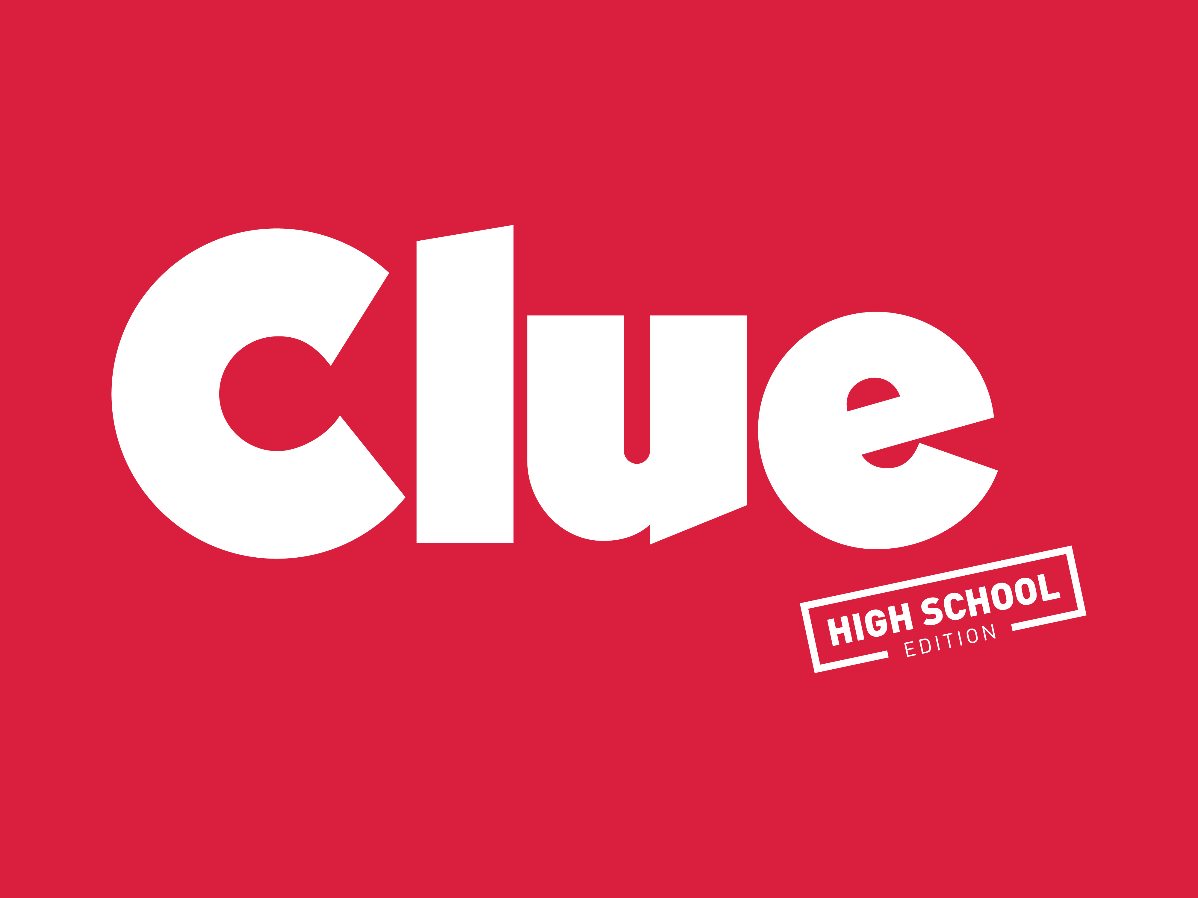 Clue High School Edition Advertisement