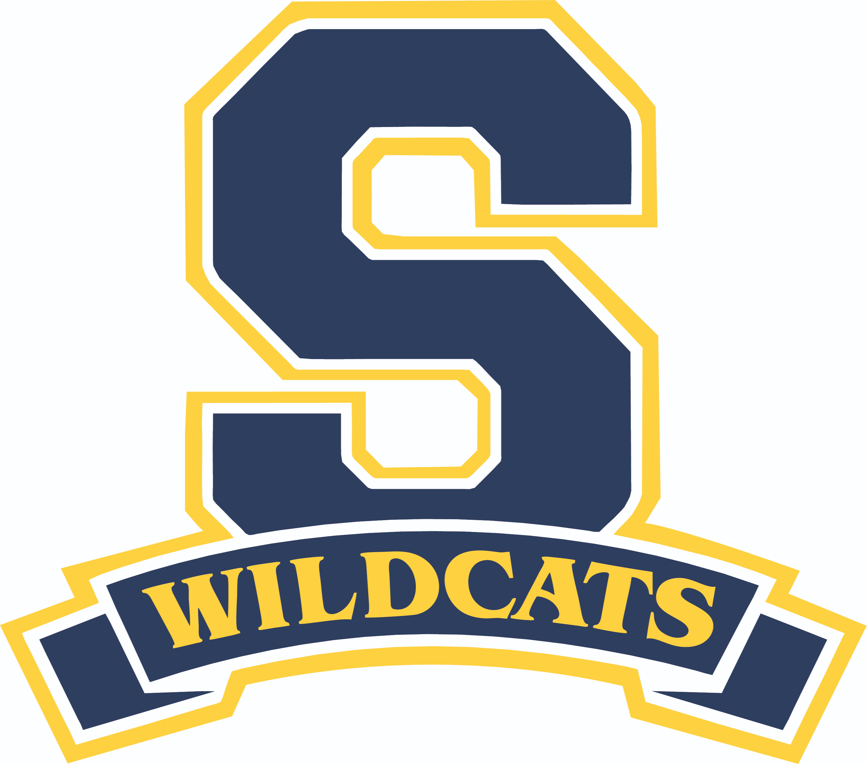 Block S Wildcats Logo