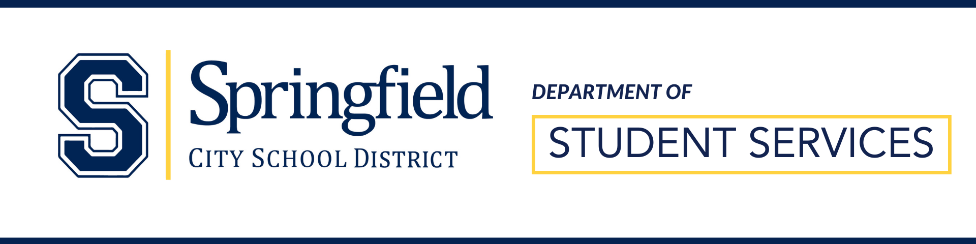 Springfield City School District Department of Student Services