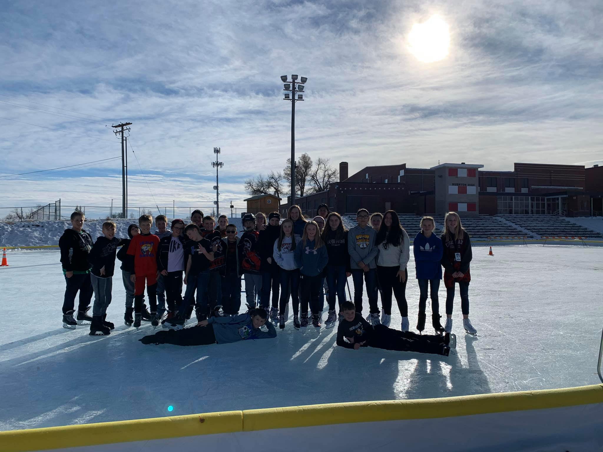 Students on ice