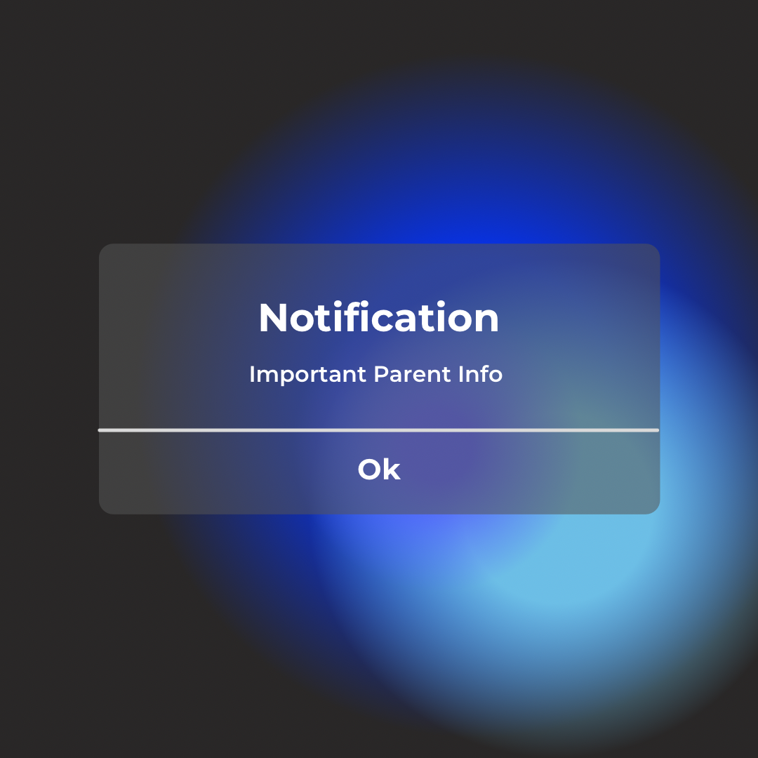 notification icon - parent notification information