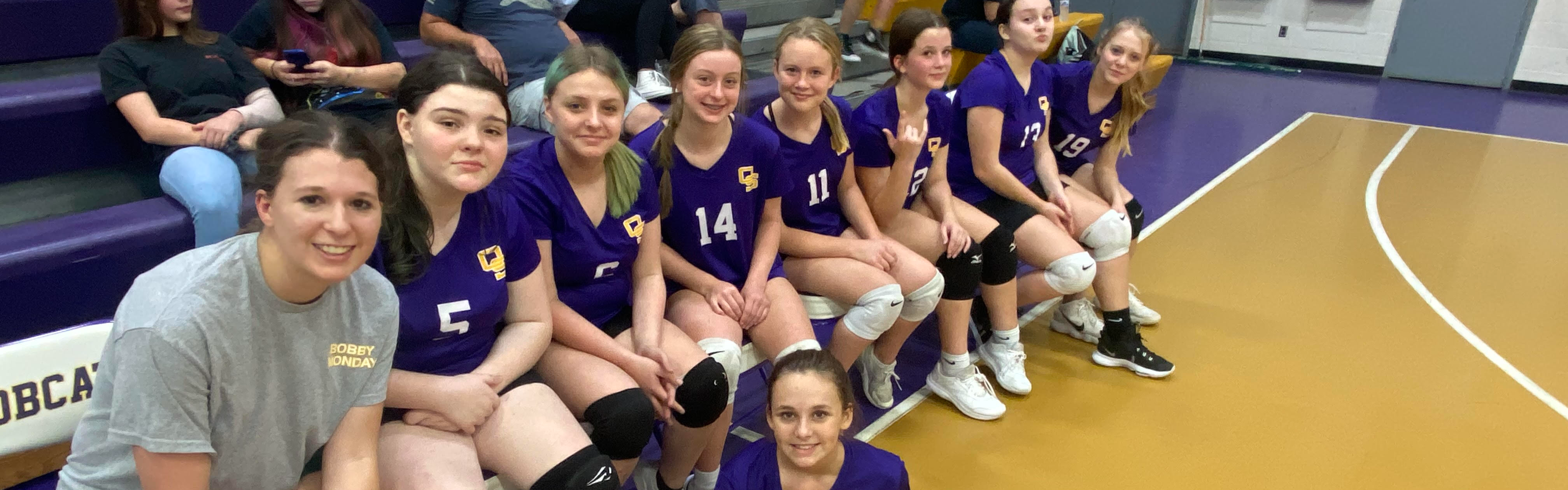 OSMS Volleyball team