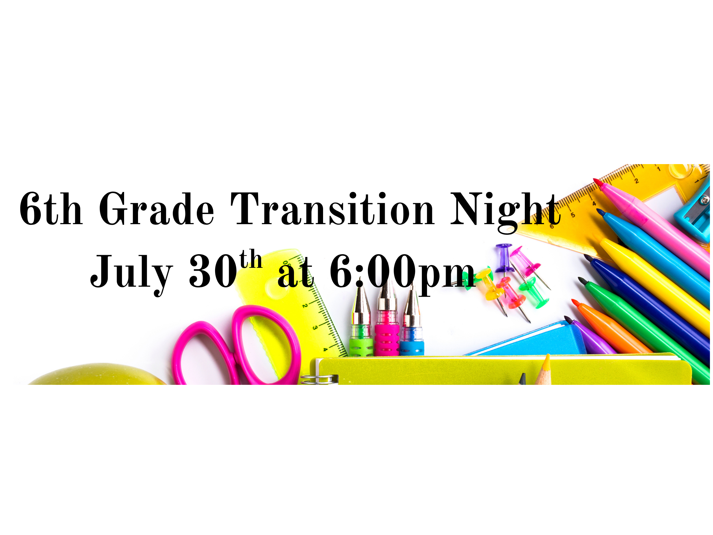 6th grade transition