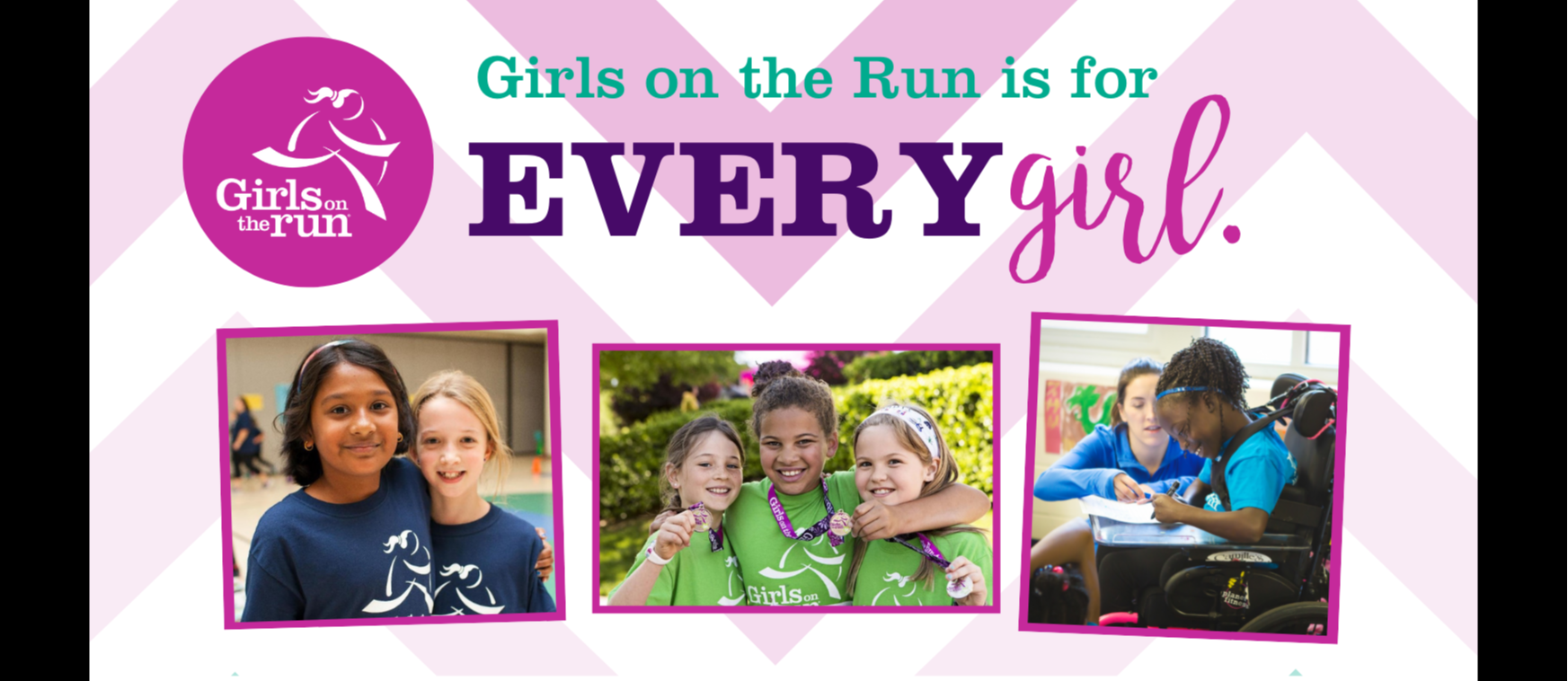 'Girls on the Run' flyer.