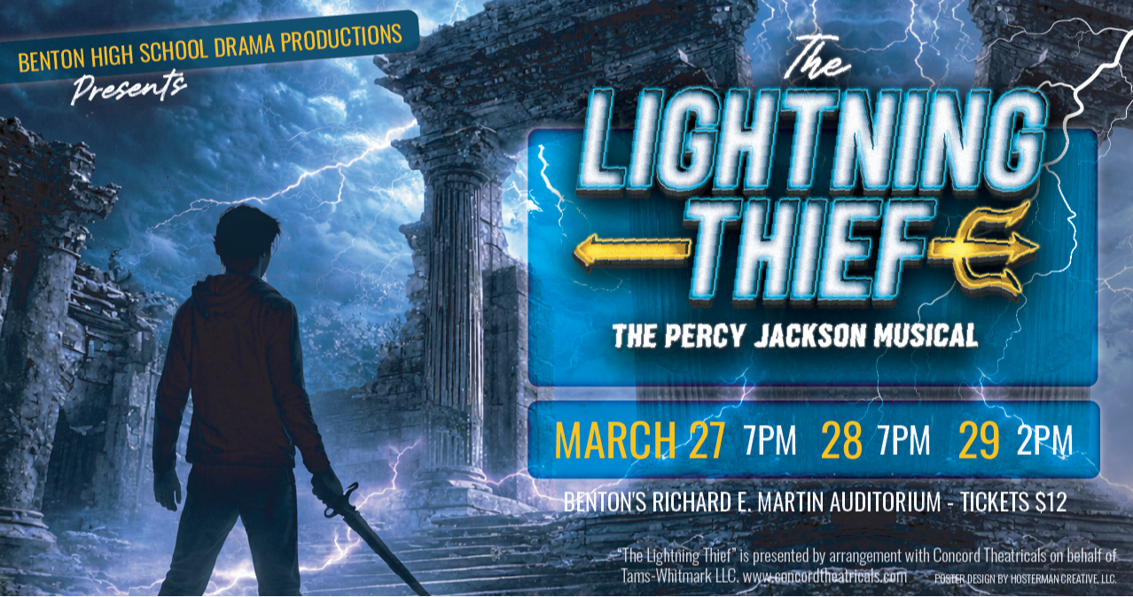 Benton Drama Presents: The Lightning Thief - The Percy Jackson Musical | March 27, 28, &amp; 29