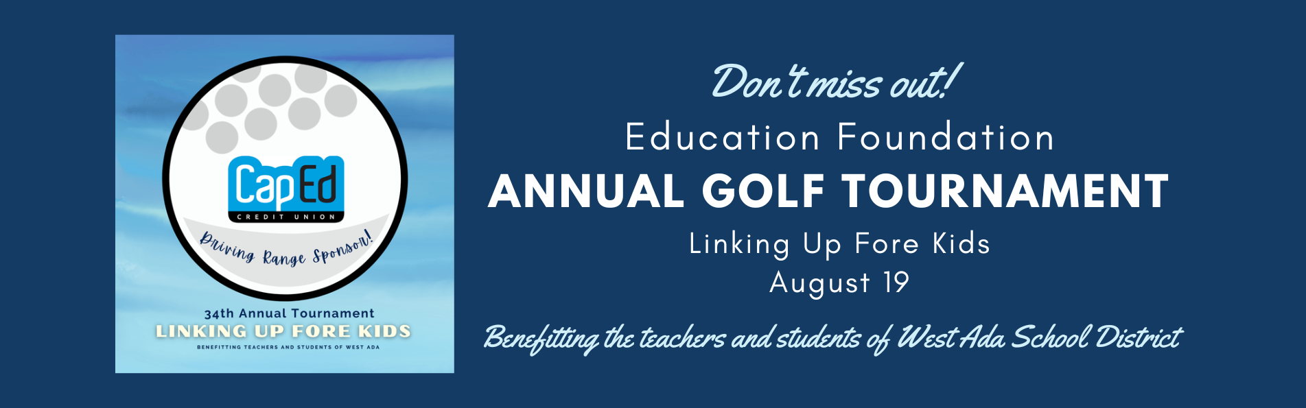 education foundation - golf tournament - august 14, 2022