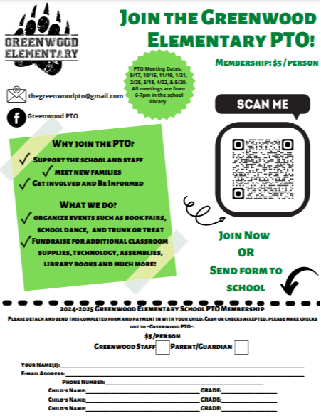 pto membership form