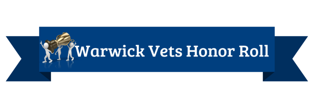 Warwick Vets Honor Roll header