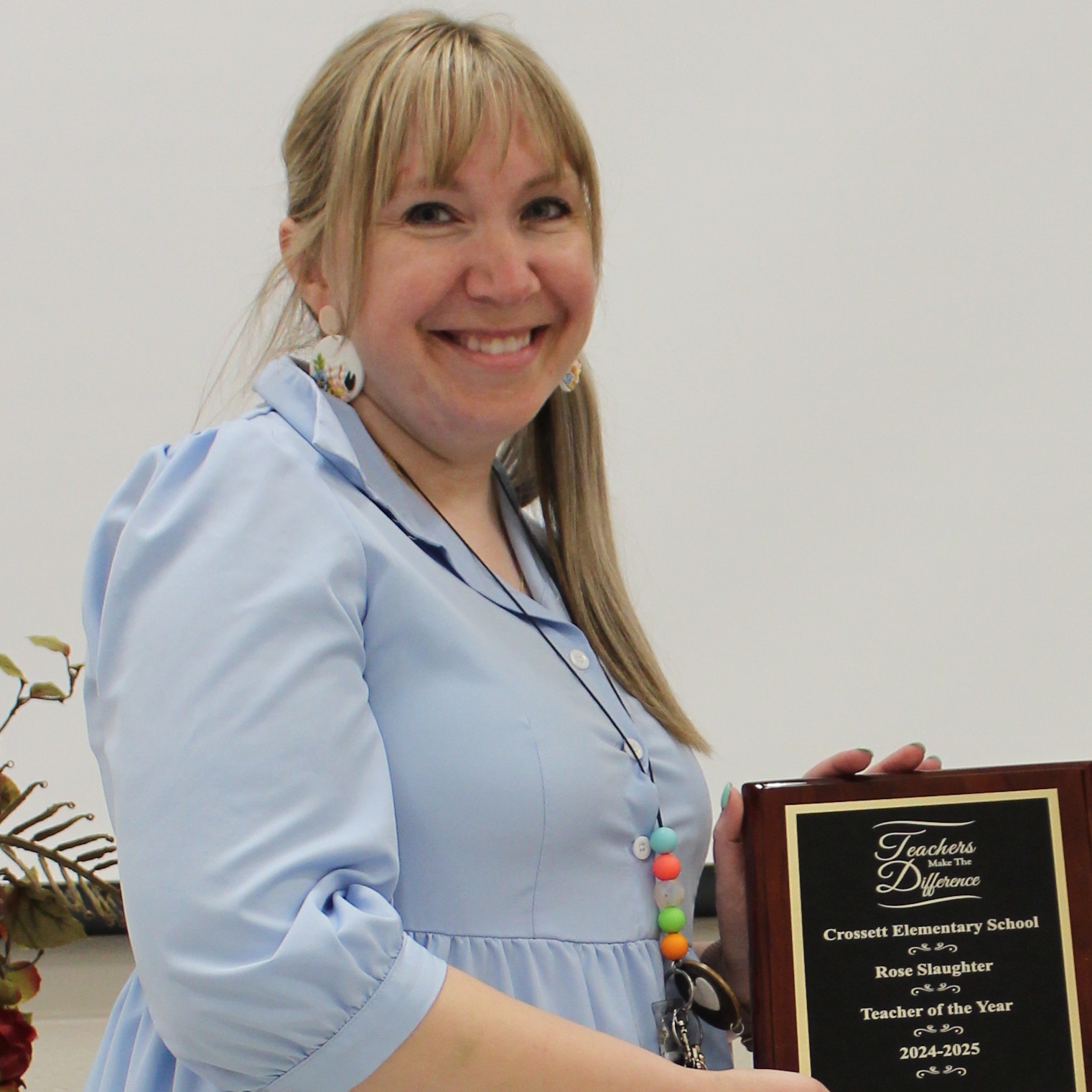 Rose Slaughter CES Teacher of the Year