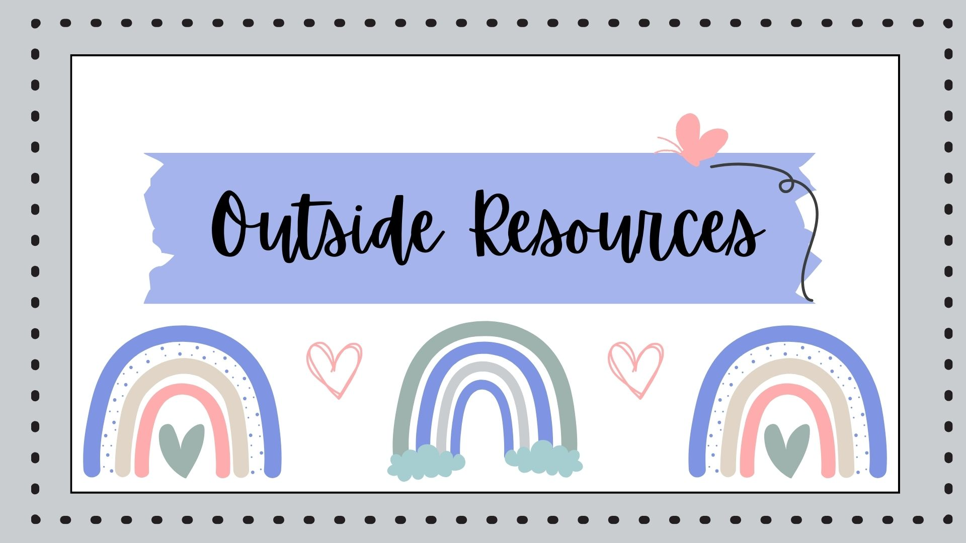 Outside Resource