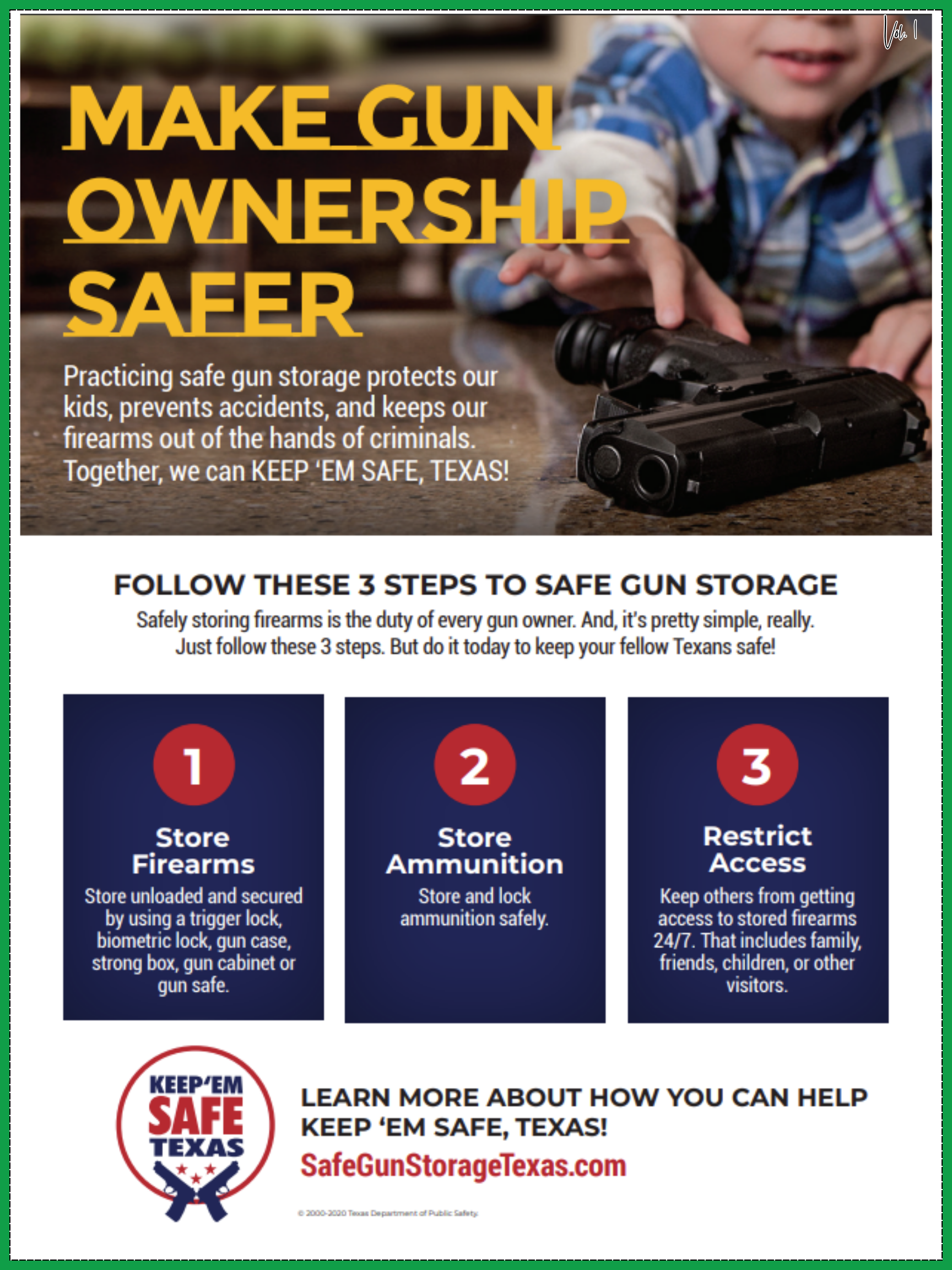 Safety Corner Newsletter Vol. 1