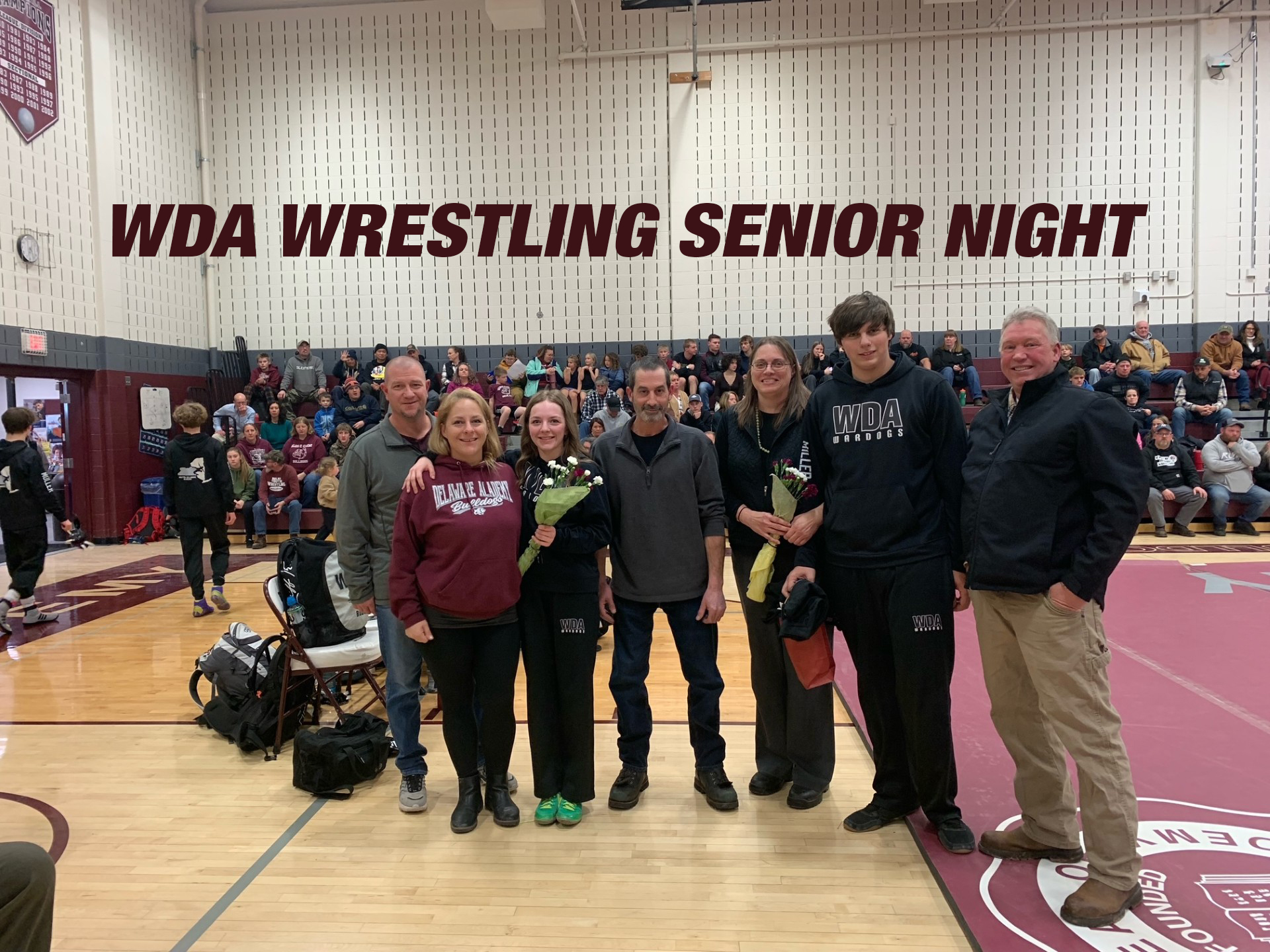 WDA Wrestling Senior Night