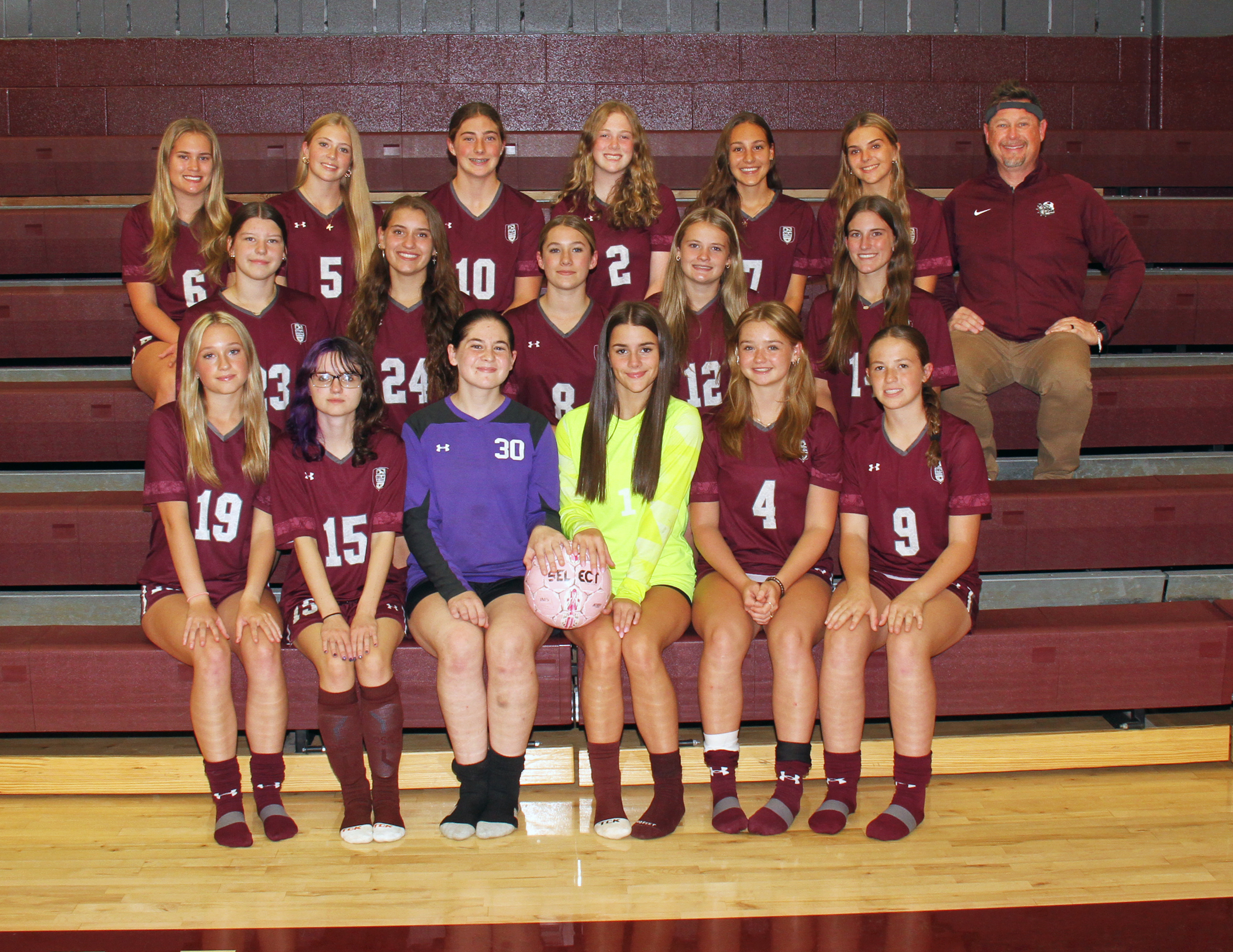 Girls Varsity Soccer Team Photo