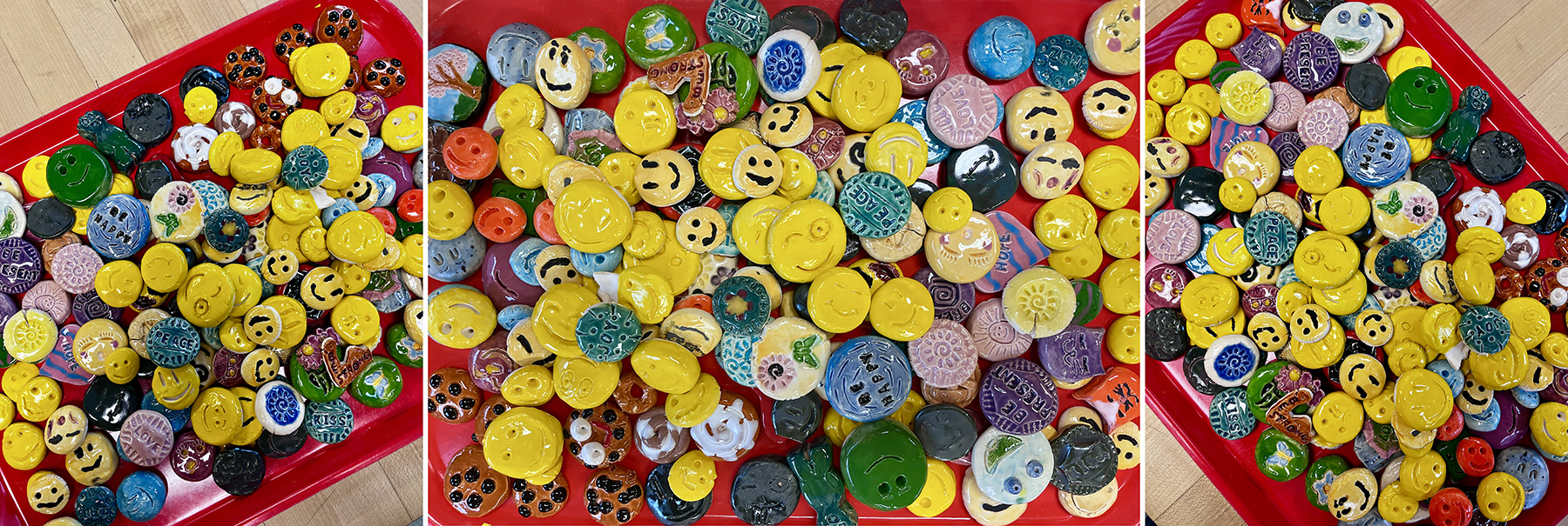 3 photos of smile tiles