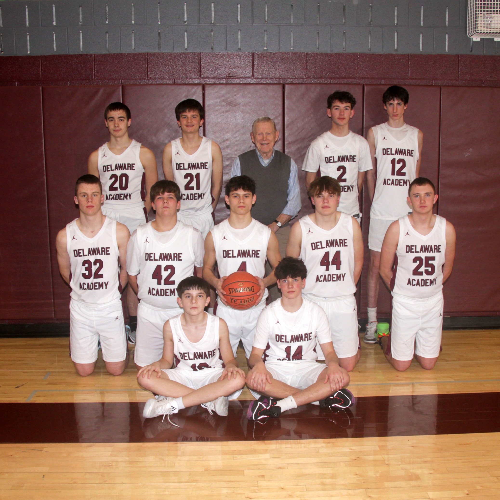 team photo - boys jv basketball team