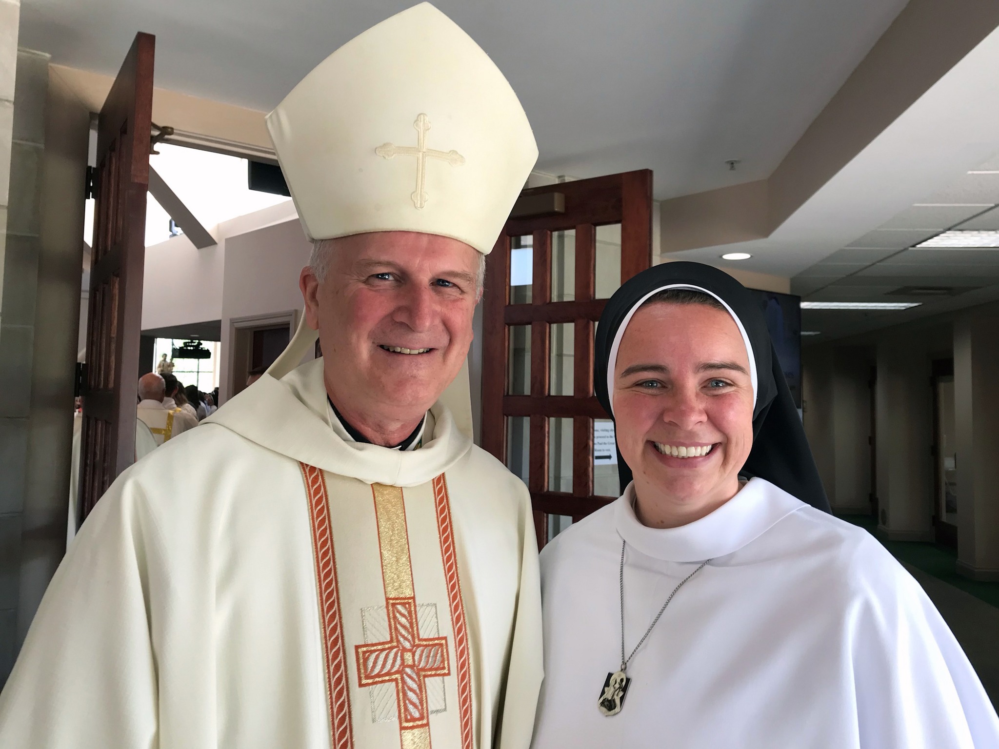 Bishop Johnston and Sister