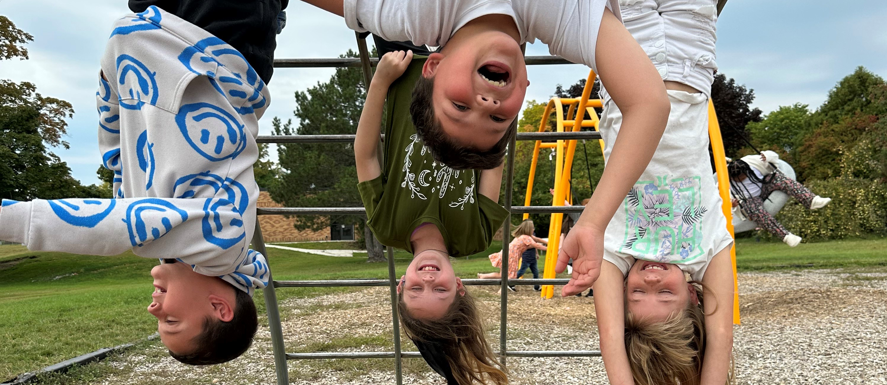 Just Hanging Around at the Playground