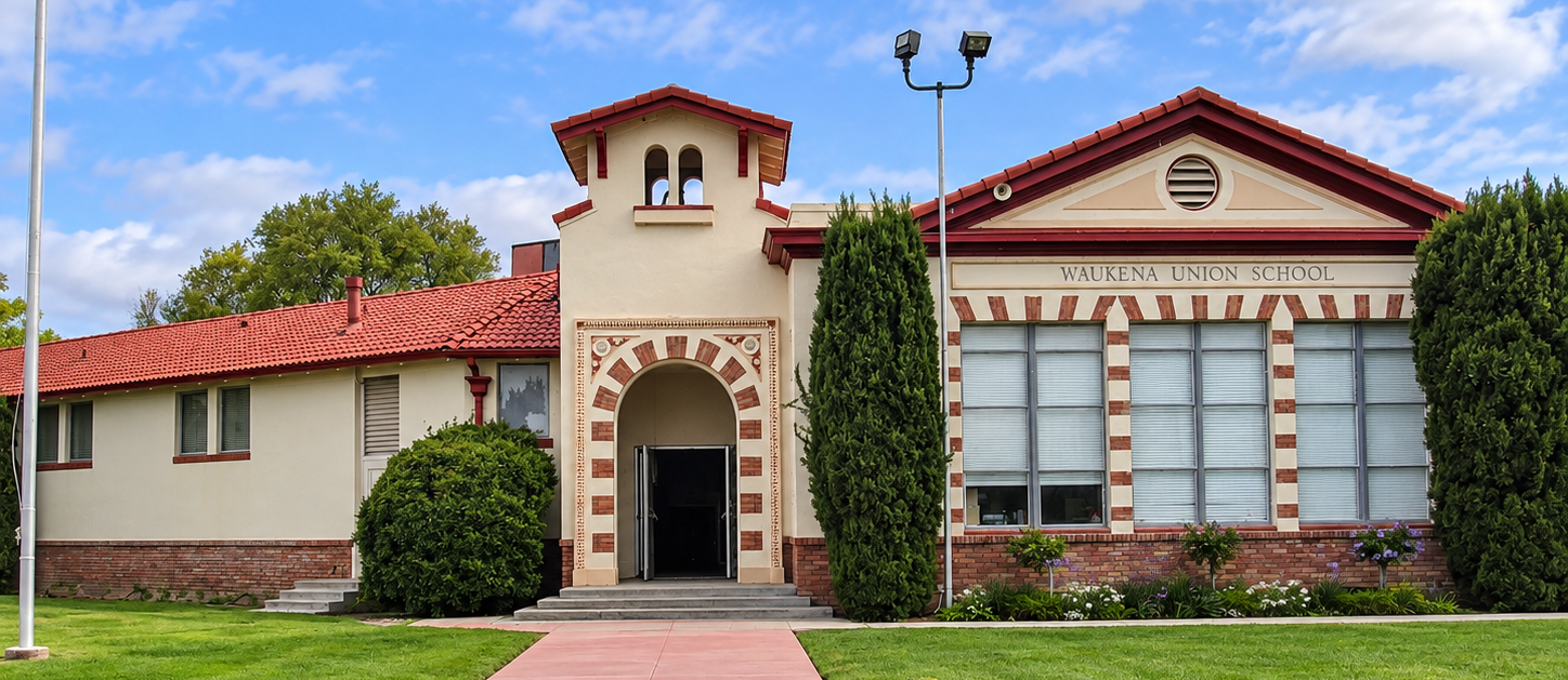 waukena school entrance