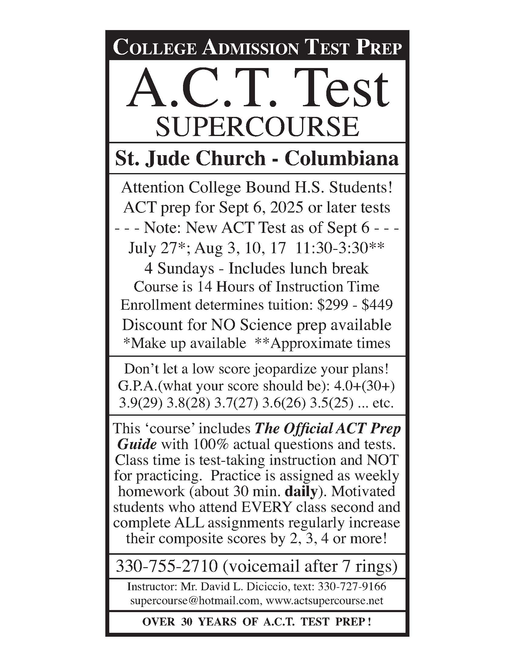ACT Prep