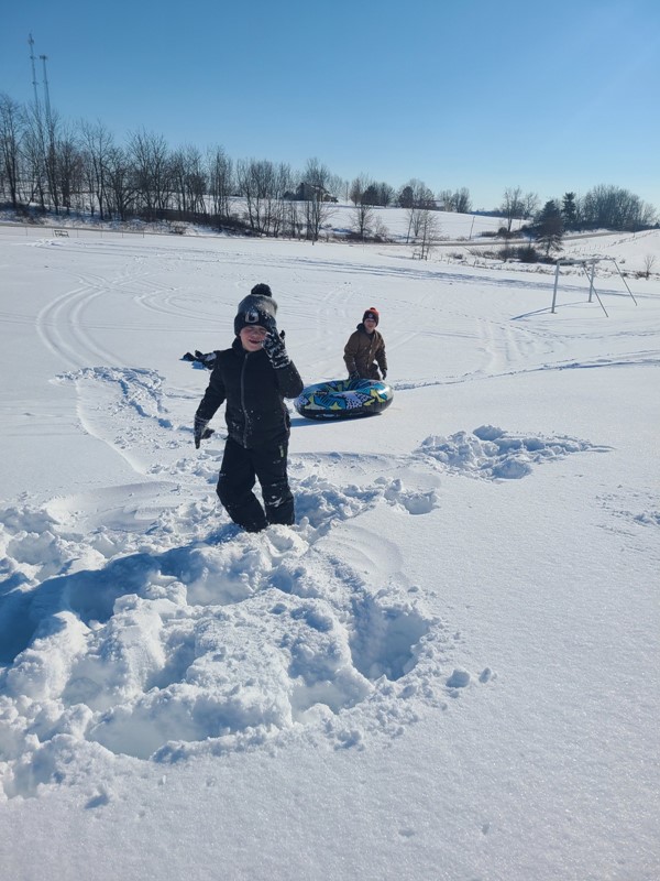 Sled Riding
